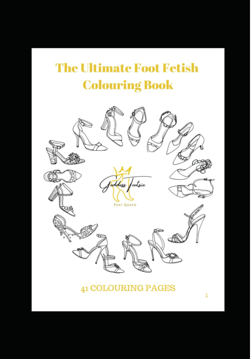 Relax, Unwind, and Color: Foot Coloring Books for Men