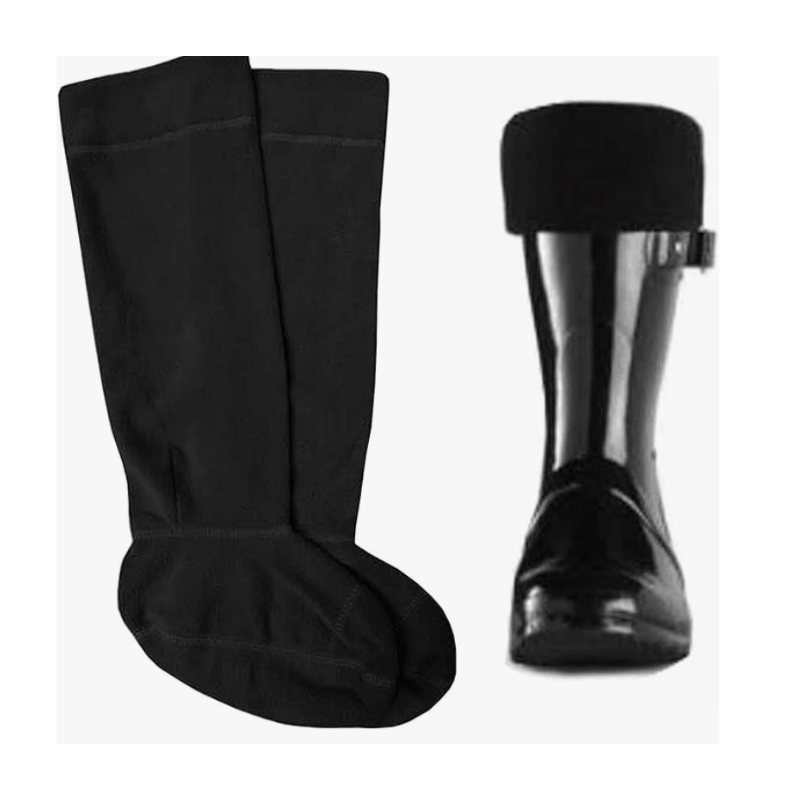 Fleece Wellington Boot Socks Thermal Liner Wellies