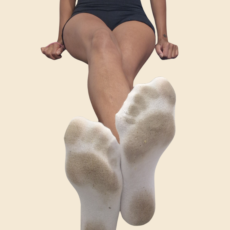 Pre Order Smelly Worn Trainer Socks
