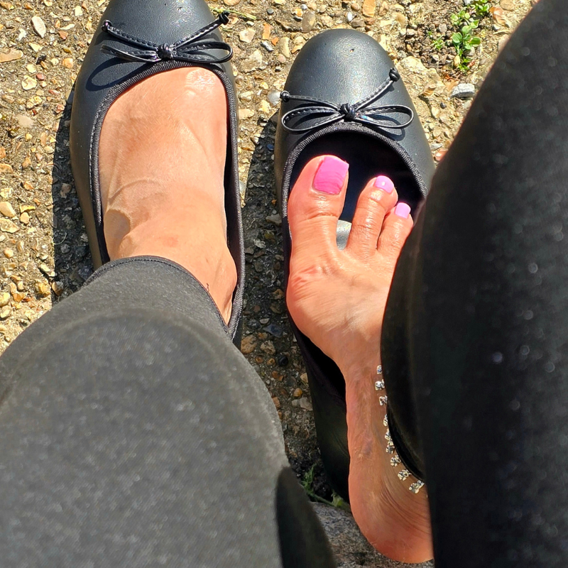 Pre Order Smelly Worn Ballet Flats