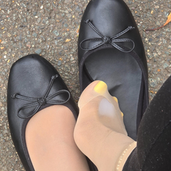 Pre Order Smelly Ballet Flats by Goddess Tootsie® – Worn, Marked & Sealed for Worship