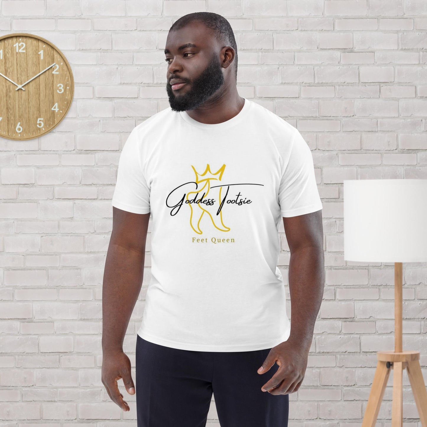 Goddess Tootsie Logo Organic Cotton T-shirt