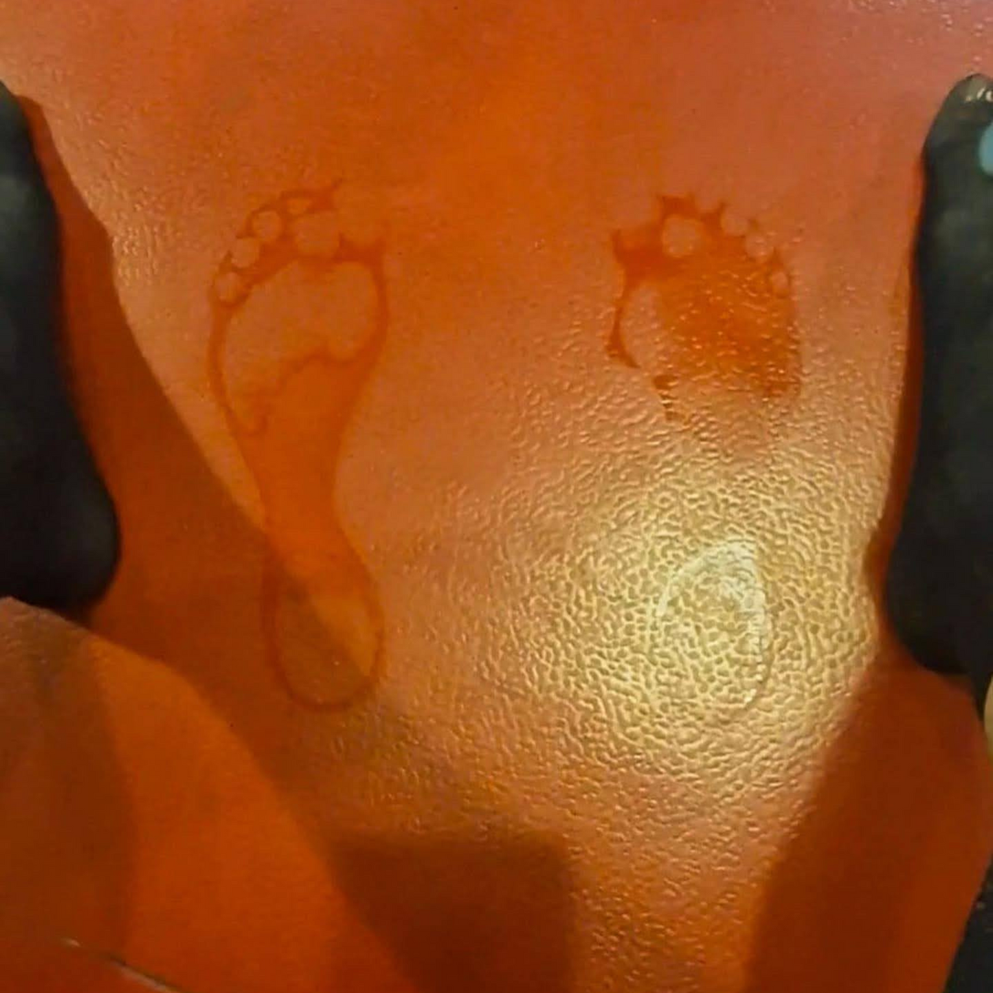 Goddess Tootsie | Rank Black Nylons | Sweaty Foot-Prints on the Gym Floor | Lifetime Feet Clip | Immediate Download